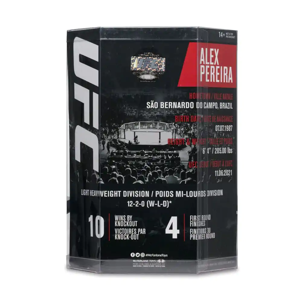 UFC Posed PVC socha Alex Pereira 18 cm produktová fotografia
