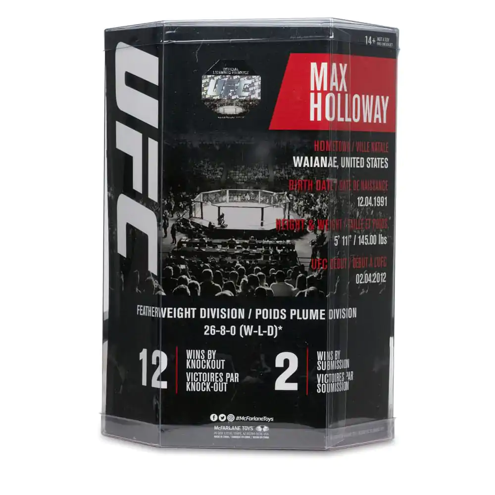 UFC Posed PVC Socha Max Holloway 18 cm produktová fotografia
