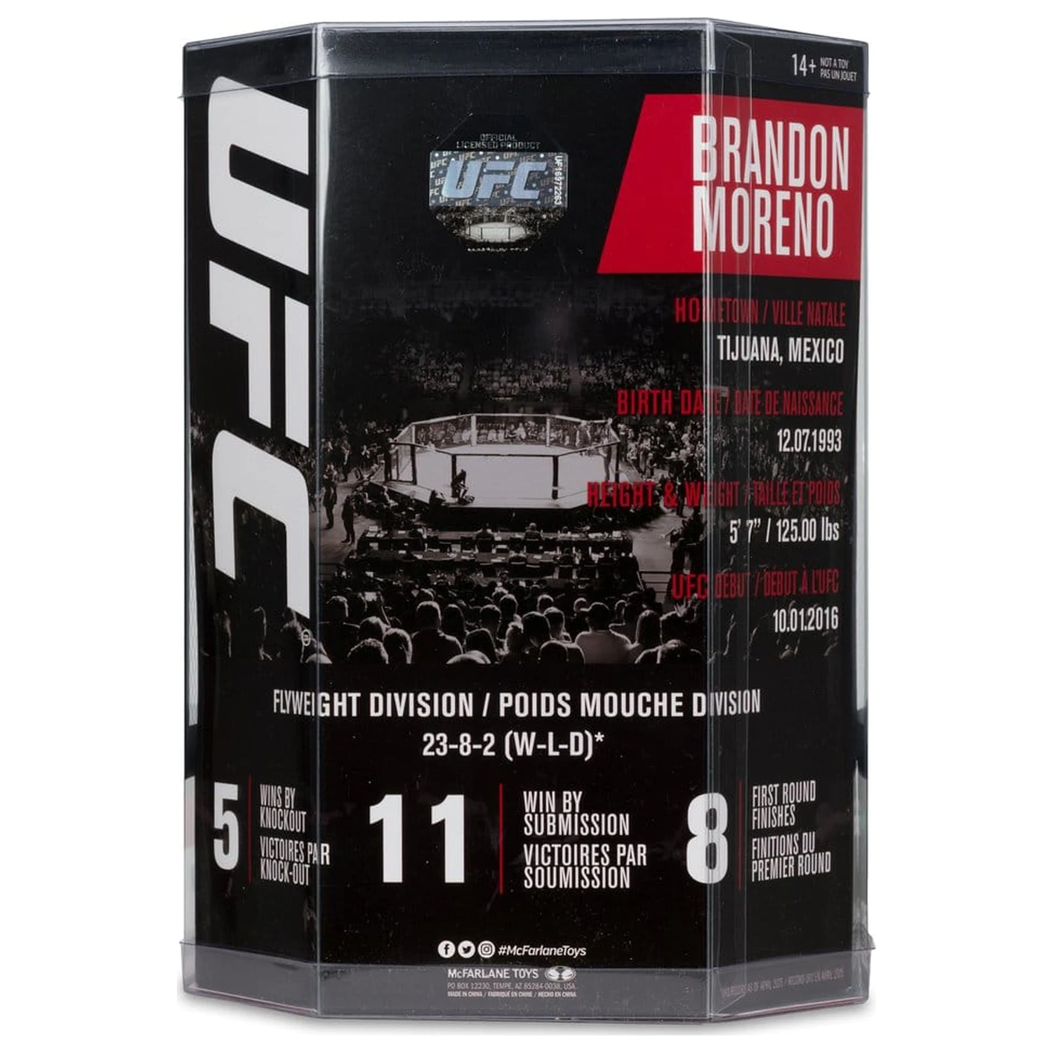 UFC Posed PVC Socha Brandon Moreno 16 cm produktová fotografia