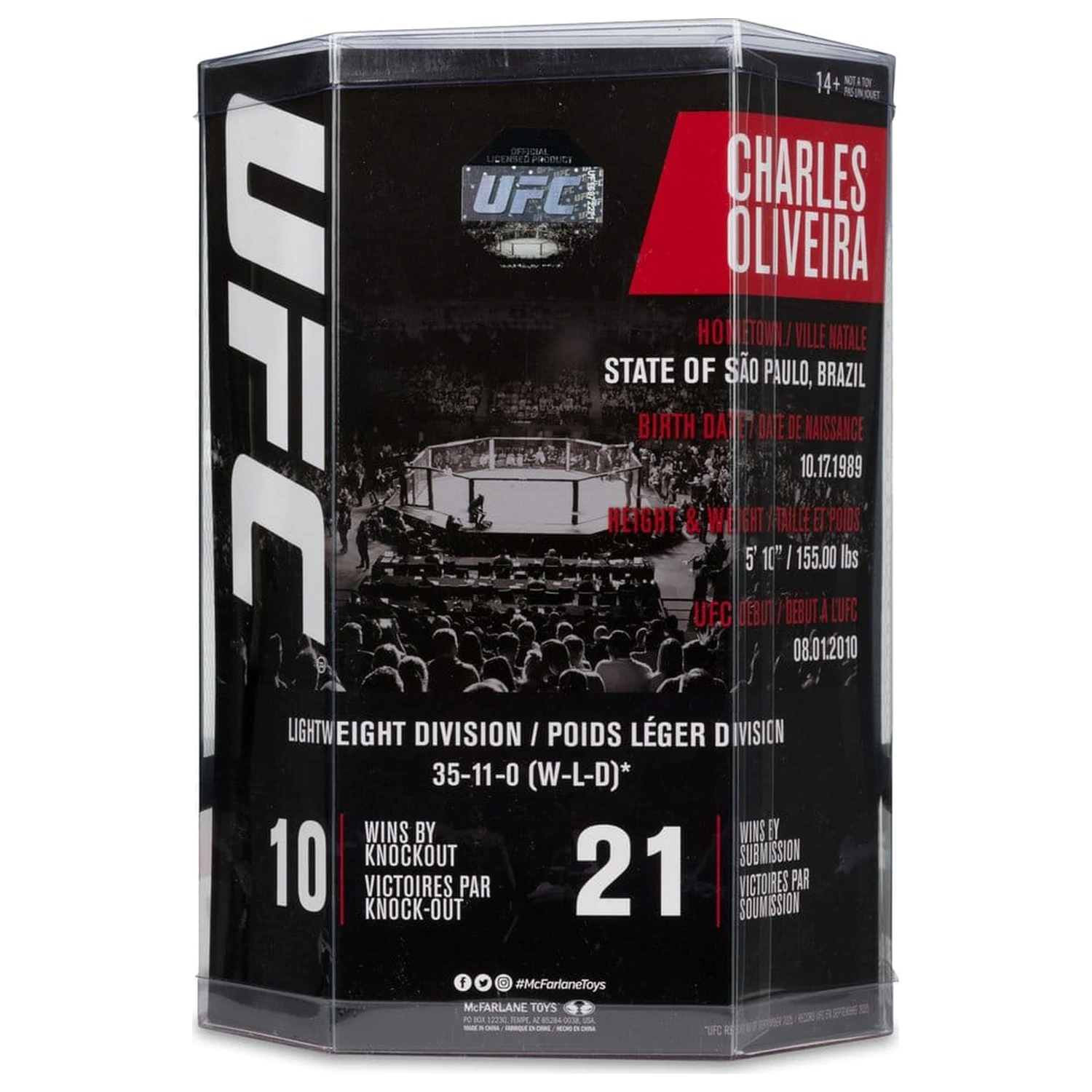 UFC Posed PVC soška Charles Oliveira 17 cm produktová fotografia