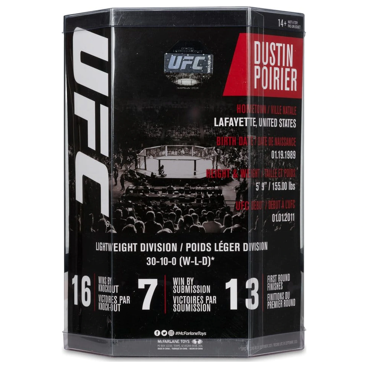 UFC Posed PVC Socha Dustin Poirier 16 cm produktová fotografia
