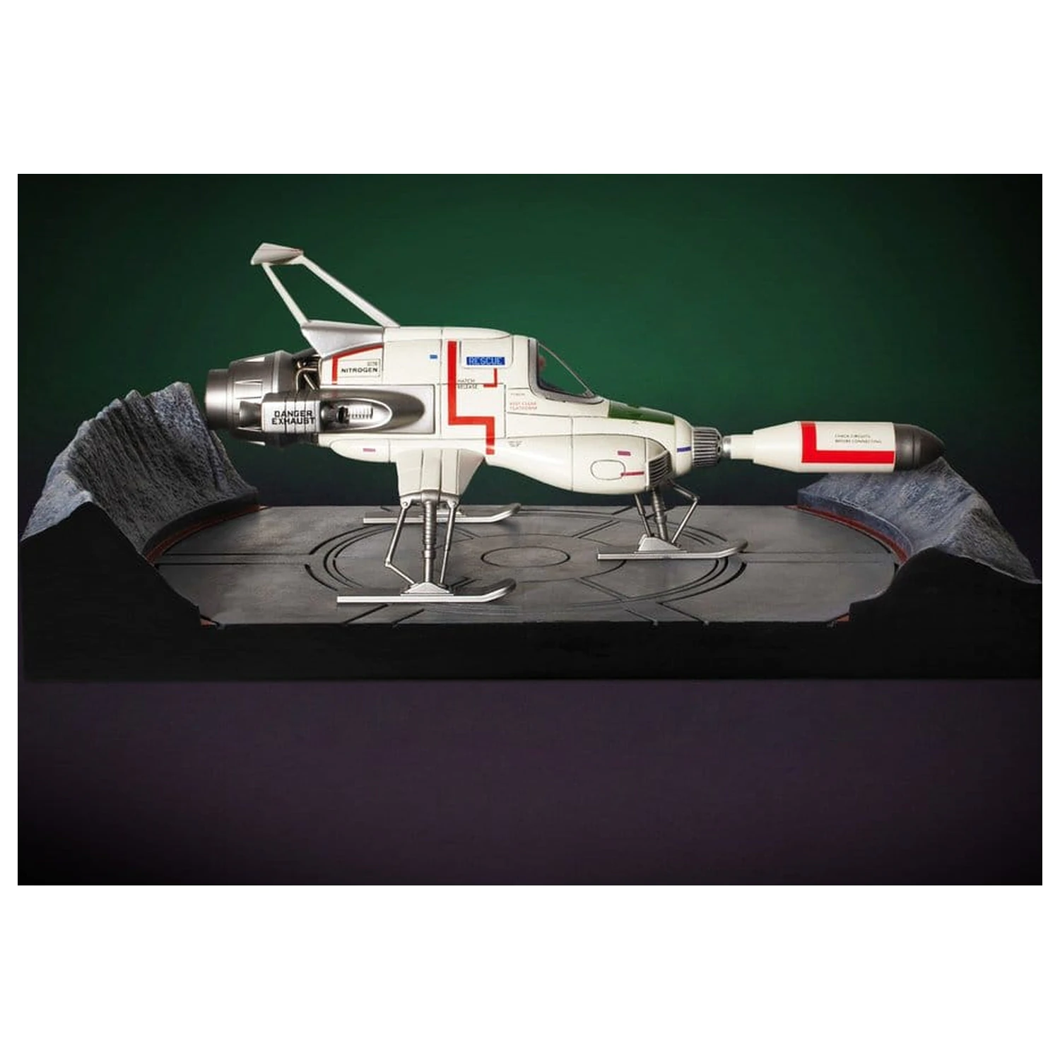 UFO Deluxe Die-Cast Replika Interceptor 18 cm produktová fotografia