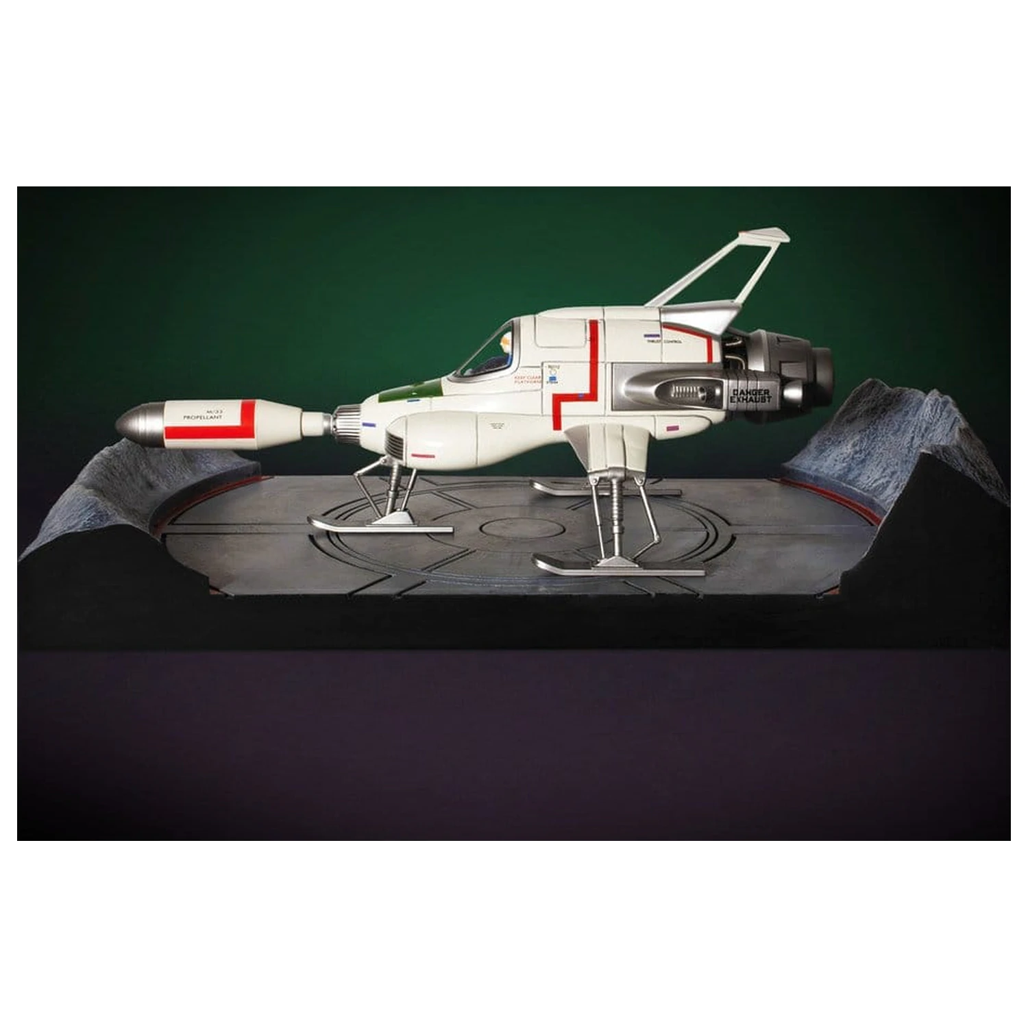 UFO Deluxe Die-Cast Replika Interceptor 18 cm produktová fotografia