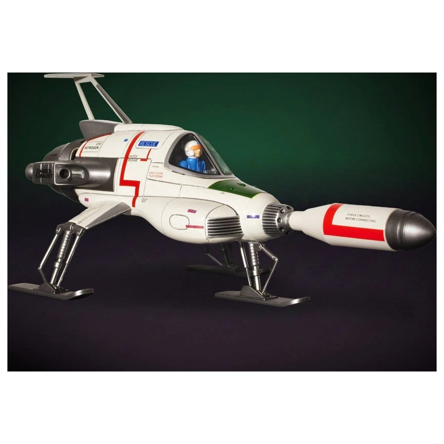 UFO Deluxe Die-Cast Replika Interceptor 18 cm produktová fotografia