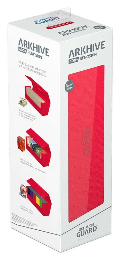 Ultimate Guard Arkhive 400+ XenoSkin Monocolor Red album na karty termékfotó