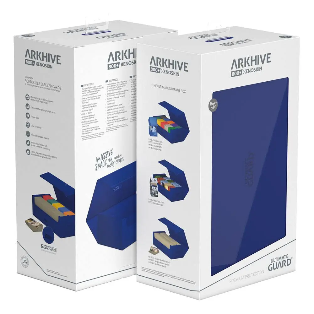 Ultimate Guard Arkhive 800+ XenoSkin Monocolor Blue termékfotó