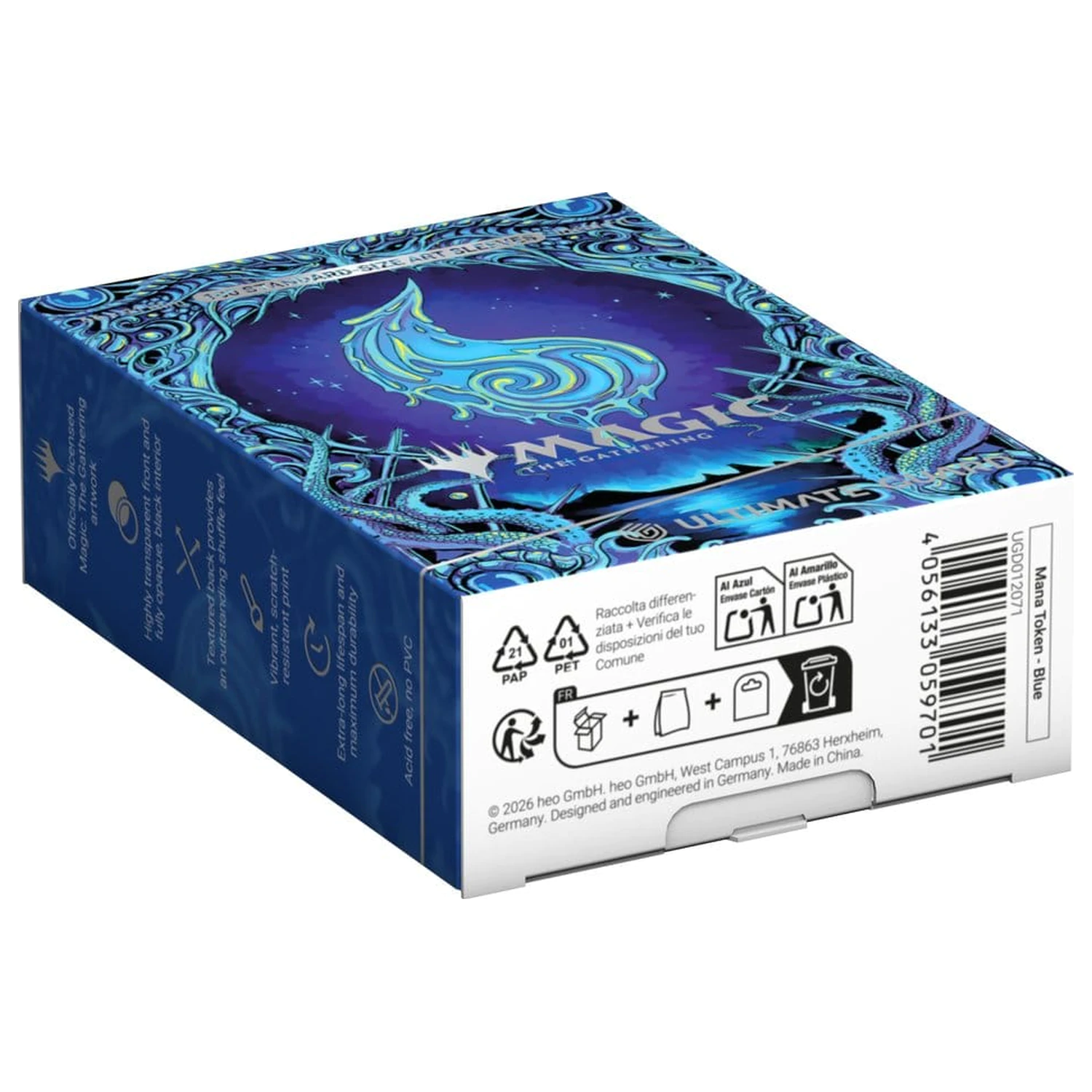 Ultimate Guard Art Sleeves Magic: The Gathering "Mana Token" - Island produktová fotografia