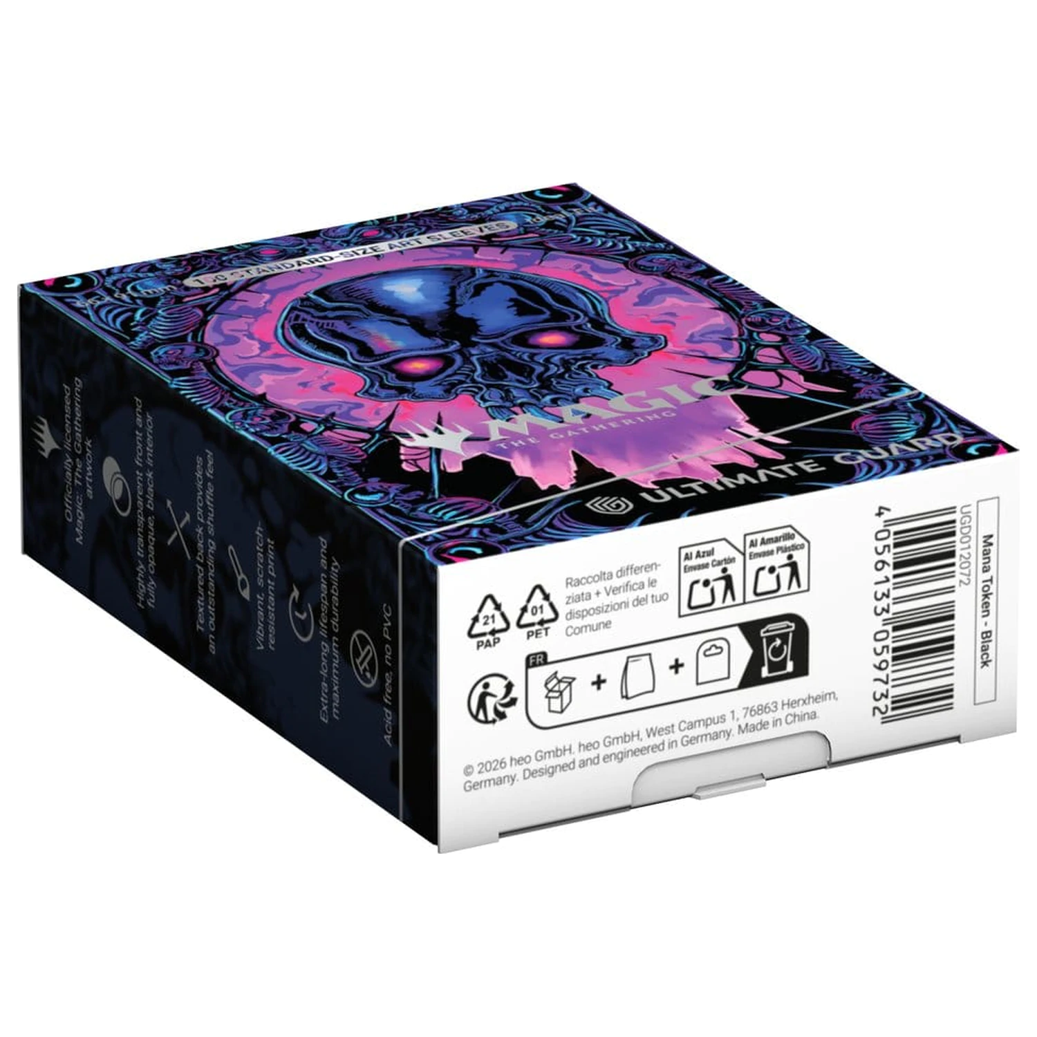 Ultimate Guard Art Obaly na karty Magic: The Gathering "Mana Token" - Swamp produktová fotografia