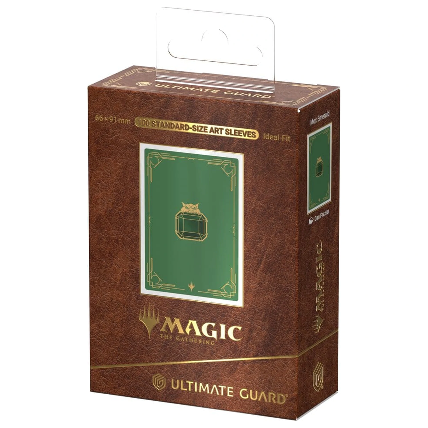 Ultimate Guard Art Sleeves Magic: The Gathering "Mox Collection" - Emerald produktová fotografia