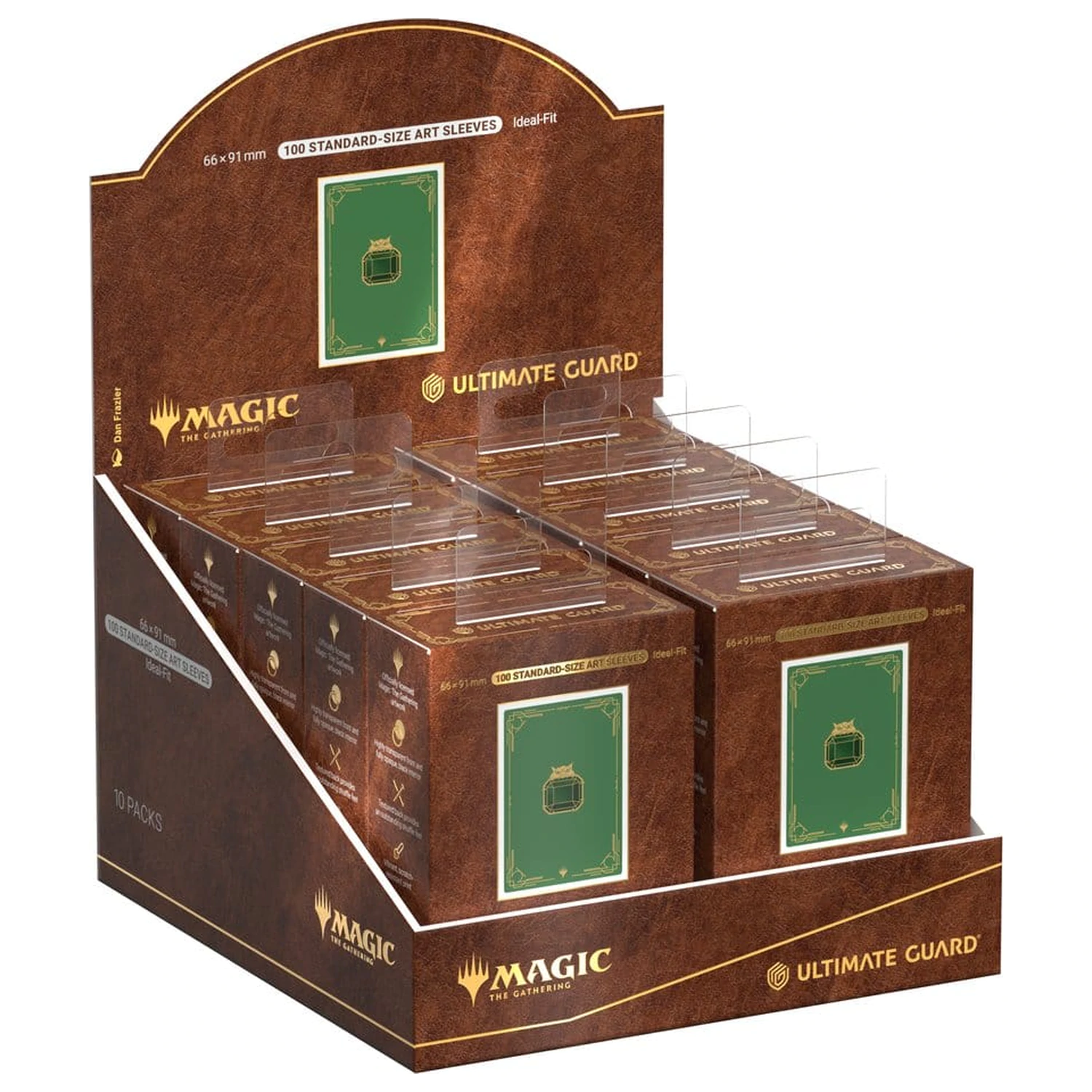 Ultimate Guard Art Sleeves Magic: The Gathering "Mox Collection" - Emerald produktová fotografia