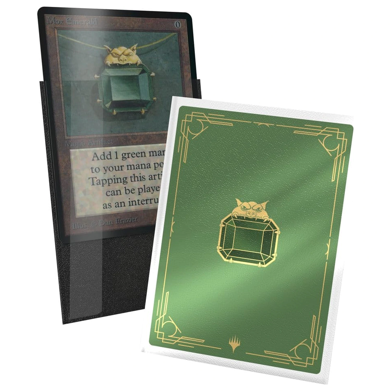 Ultimate Guard Art Sleeves Magic: The Gathering "Mox Collection" - Emerald produktová fotografia