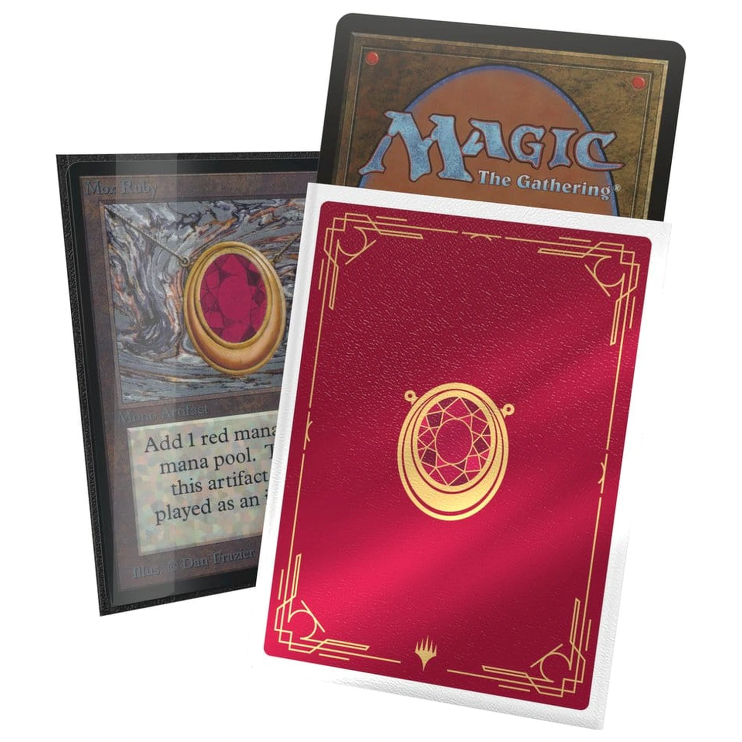 Ultimate Guard Art Sleeves Magic: The Gathering "Mox Collection" - Ruby produktová fotografia