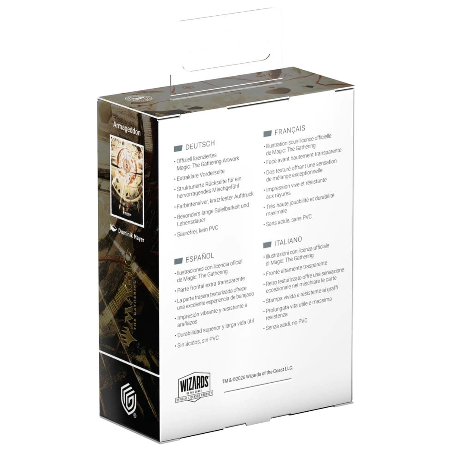 Ultimate Guard Art Sleeves Magic: The Gathering "Secrets of Strixhaven" - Armageddon produktová fotografia