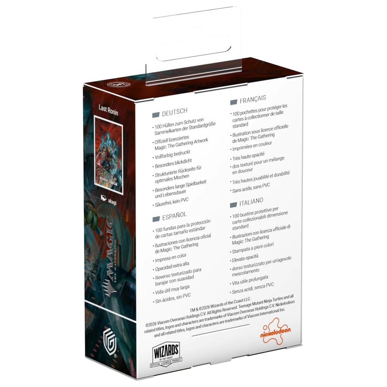 Ultimate Guard Art Sleeves Magic: The Gathering | Teenage Mutant Ninja Turtles - Last Ronin produktová fotografia