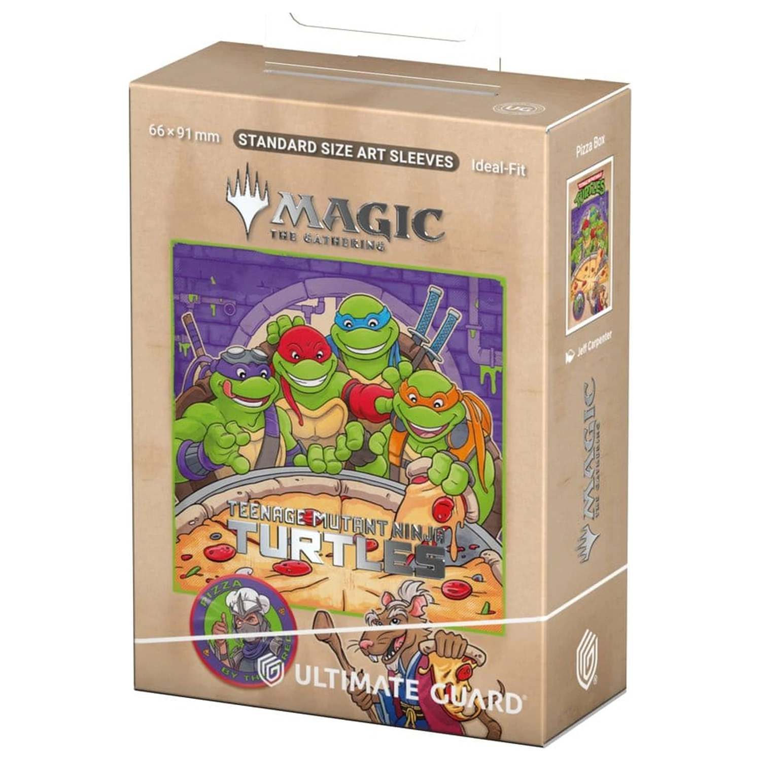 Ultimate Guard Art Sleeves Magic: The Gathering | Teenage Mutant Ninja Turtles - Pizza Box balíček obalov na karty produktová fotografia