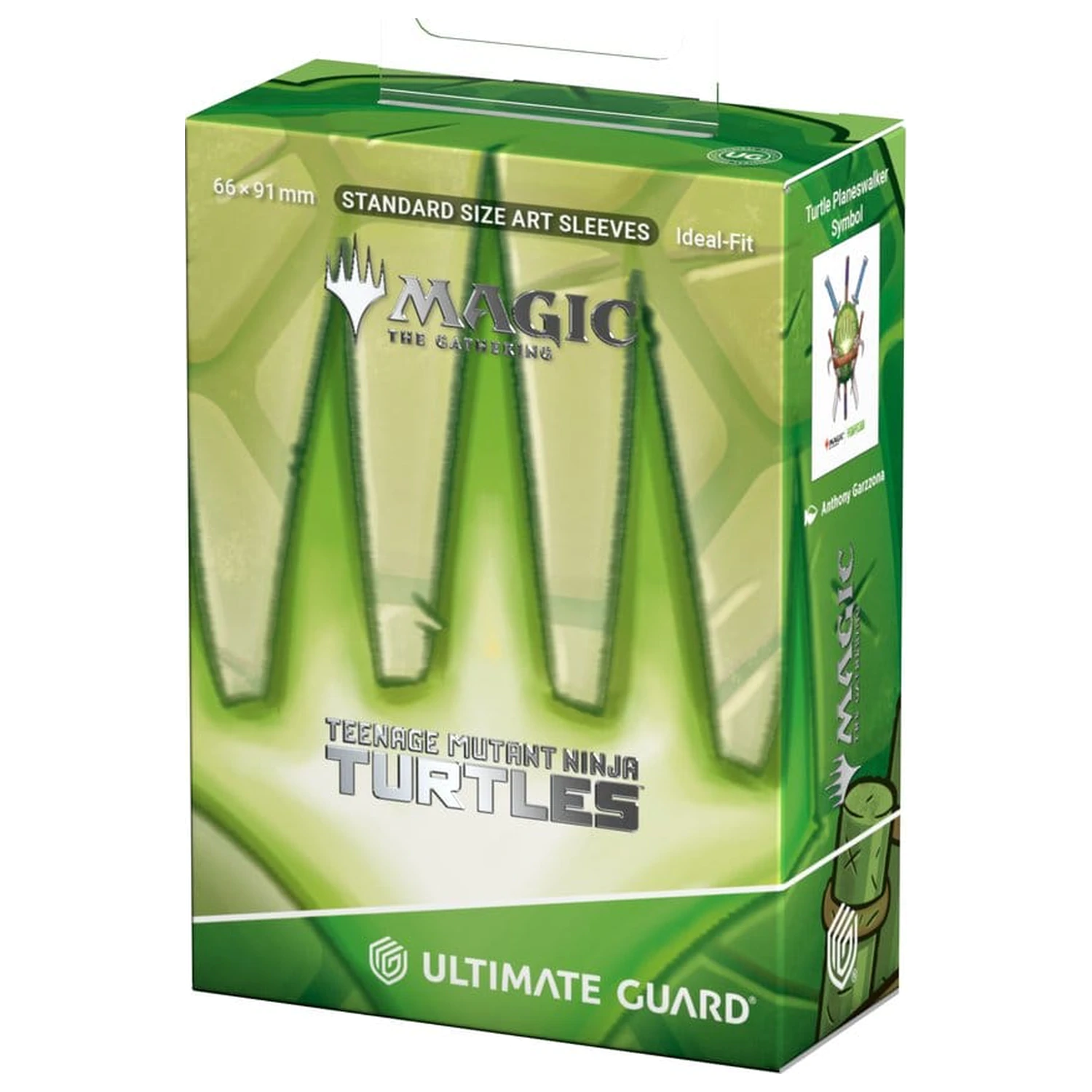 Ultimate Guard Art Sleeves Magic: The Gathering | Teenage Mutant Ninja Turtles - Turtle Planeswalker Symbol produktová fotografia