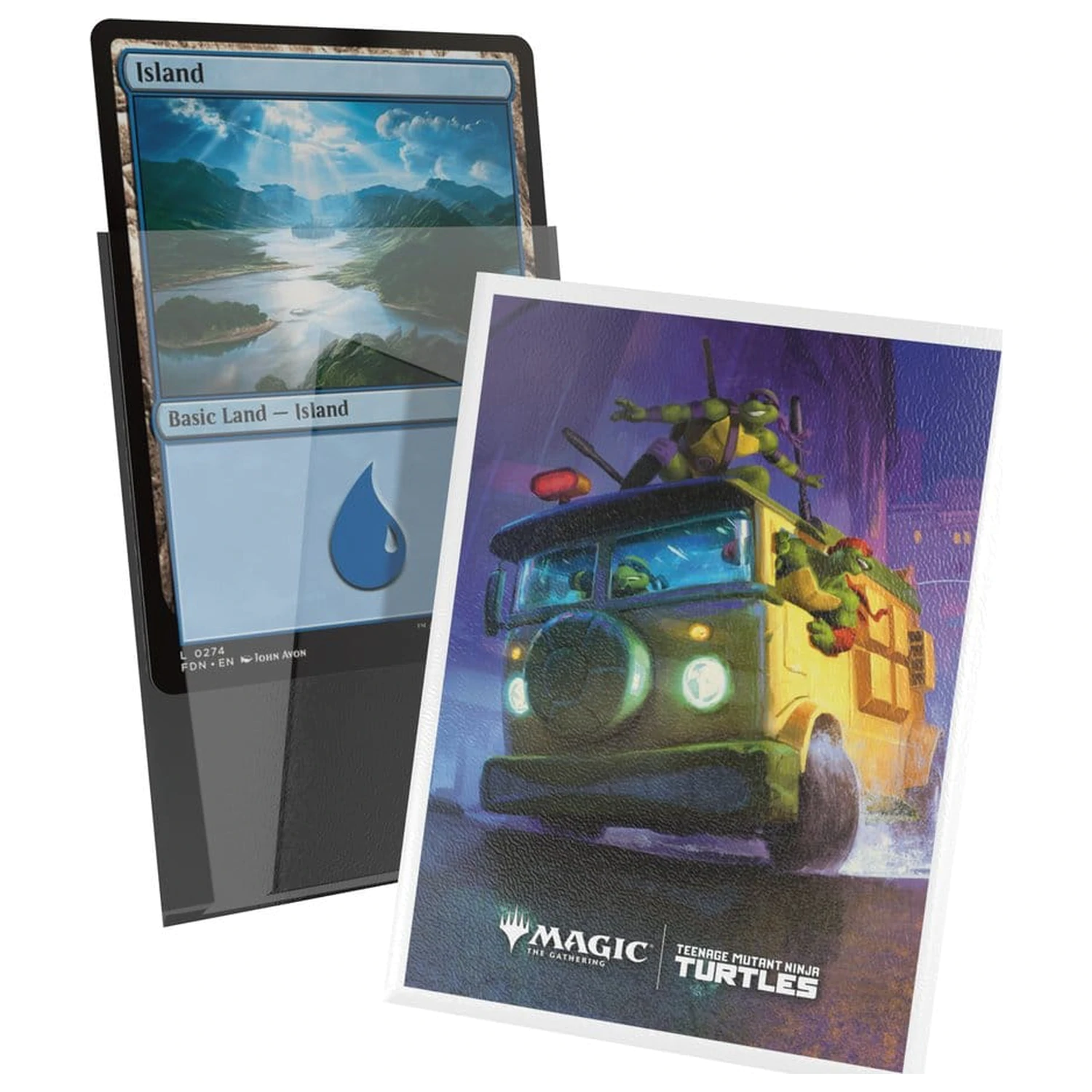 Ultimate Guard Art Sleeves Magic: The Gathering | Teenage Mutant Ninja Turtles - Turtle Van produktová fotografia