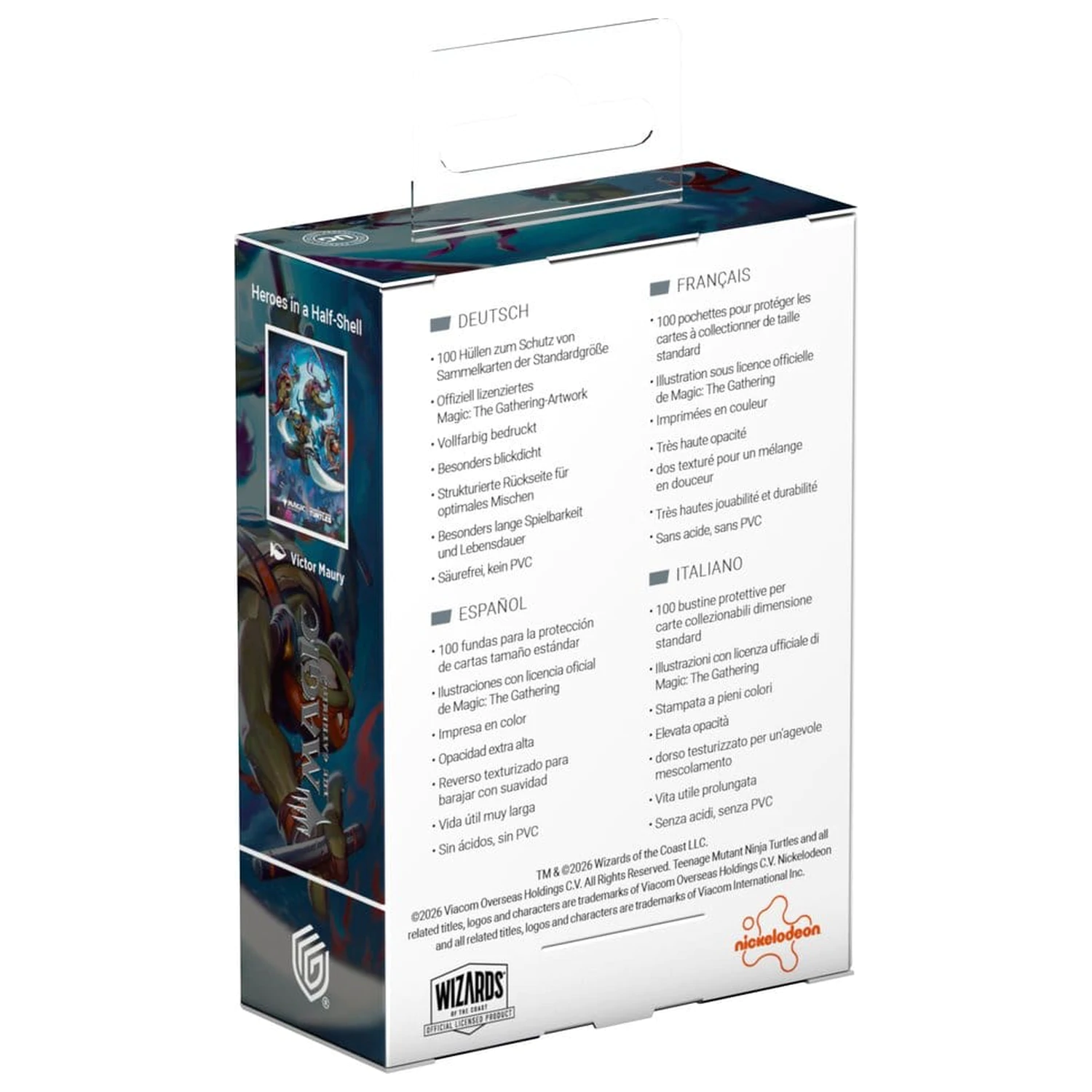 Ultimate Guard Art Sleeves Magic: The Gathering | Teenage Mutant Ninja Turtles - Heroes in a Half Shell obaly na karty produktová fotografia