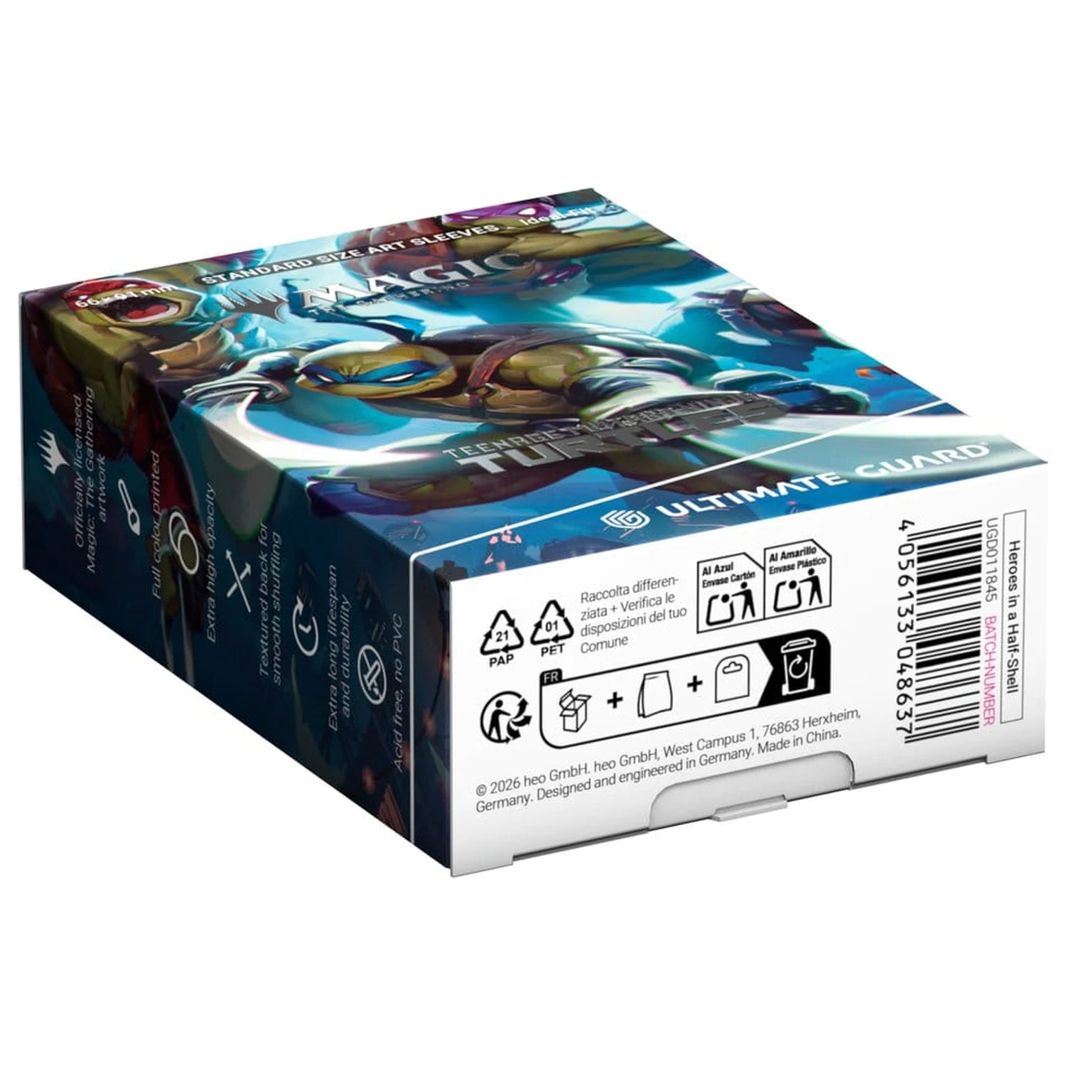 Ultimate Guard Art Sleeves Magic: The Gathering | Teenage Mutant Ninja Turtles - Heroes in a Half Shell obaly na karty produktová fotografia