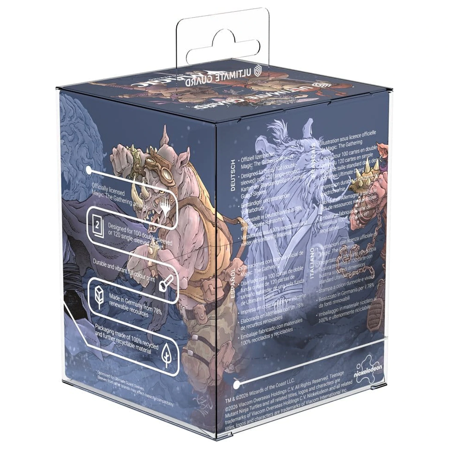 Ultimate Guard RTE Boulder 100+ Magic: The Gathering | Teenage Mutant Ninja Turtles - Technodrome Battle produktová fotografia