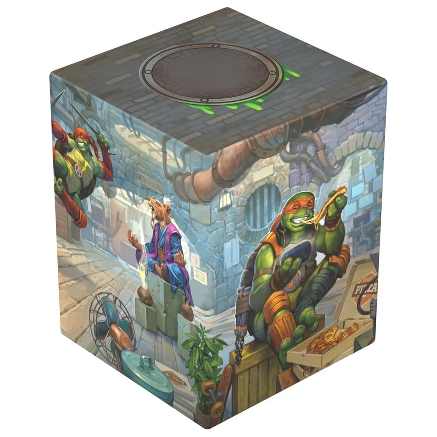 Ultimate Guard RTE Boulder 100+ Magic: The Gathering | Teenage Mutant Ninja Turtles - Turtle Lair produktová fotografia
