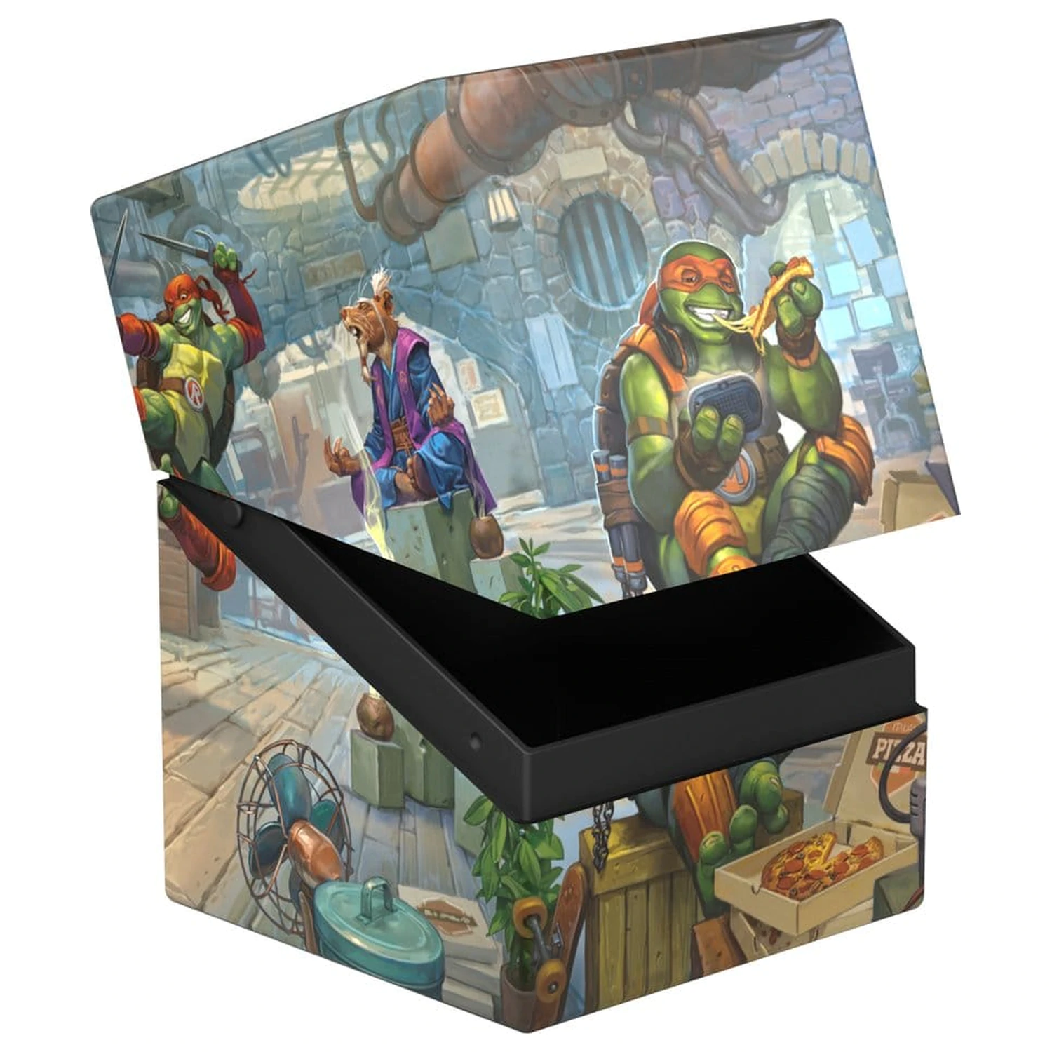 Ultimate Guard RTE Boulder 100+ Magic: The Gathering | Teenage Mutant Ninja Turtles - Turtle Lair produktová fotografia