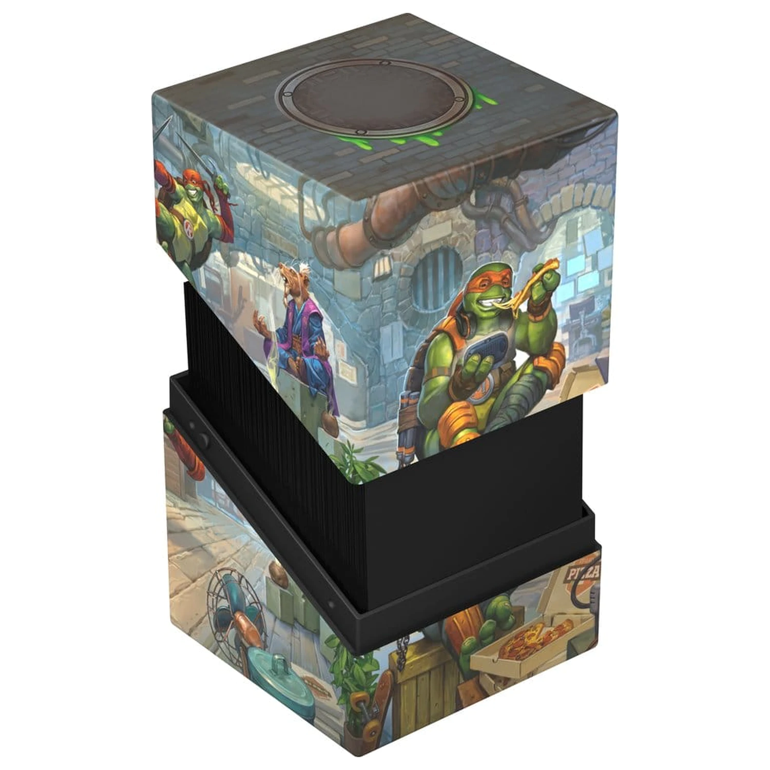 Ultimate Guard RTE Boulder 100+ Magic: The Gathering | Teenage Mutant Ninja Turtles - Turtle Lair produktová fotografia