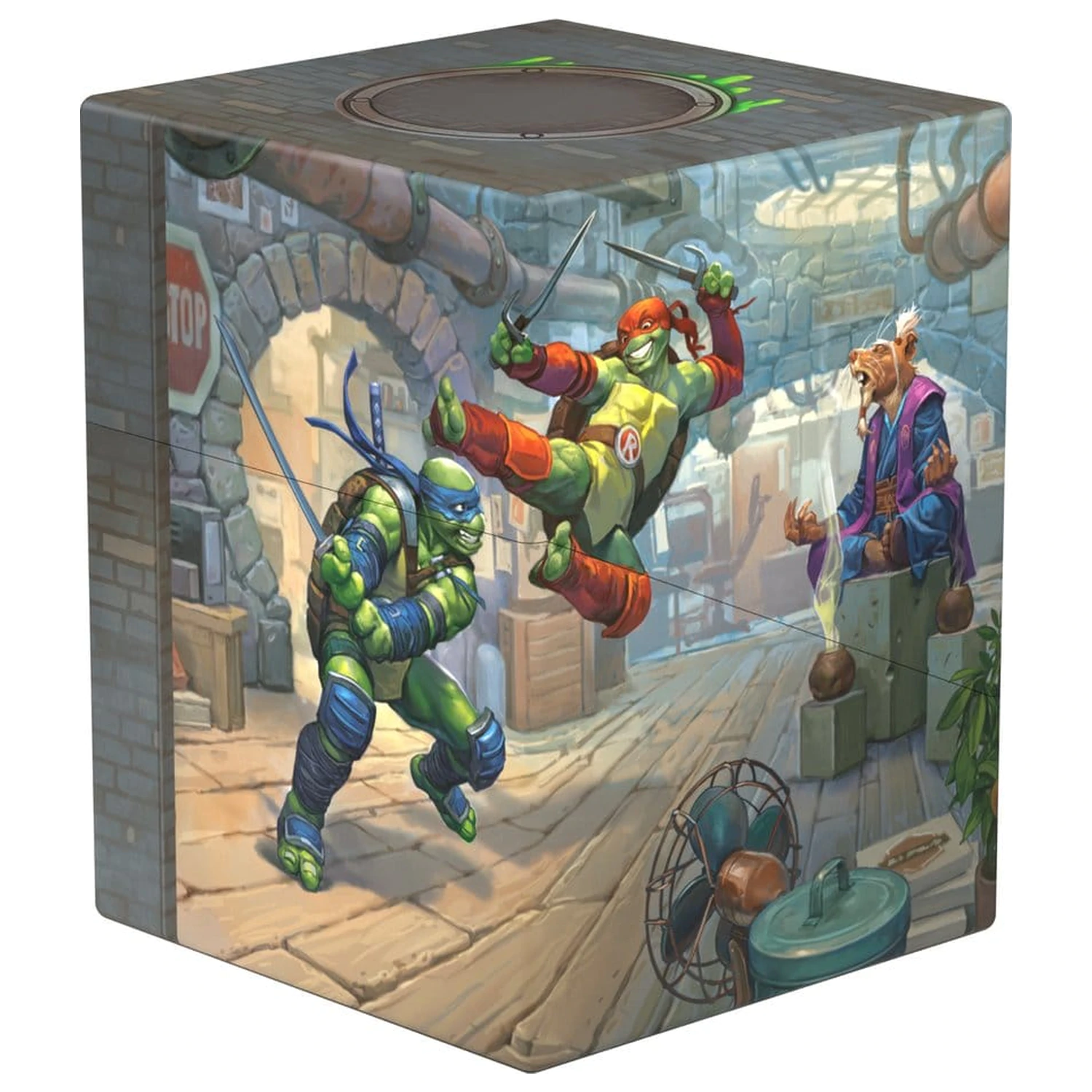 Ultimate Guard RTE Boulder 100+ Magic: The Gathering | Teenage Mutant Ninja Turtles - Turtle Lair produktová fotografia
