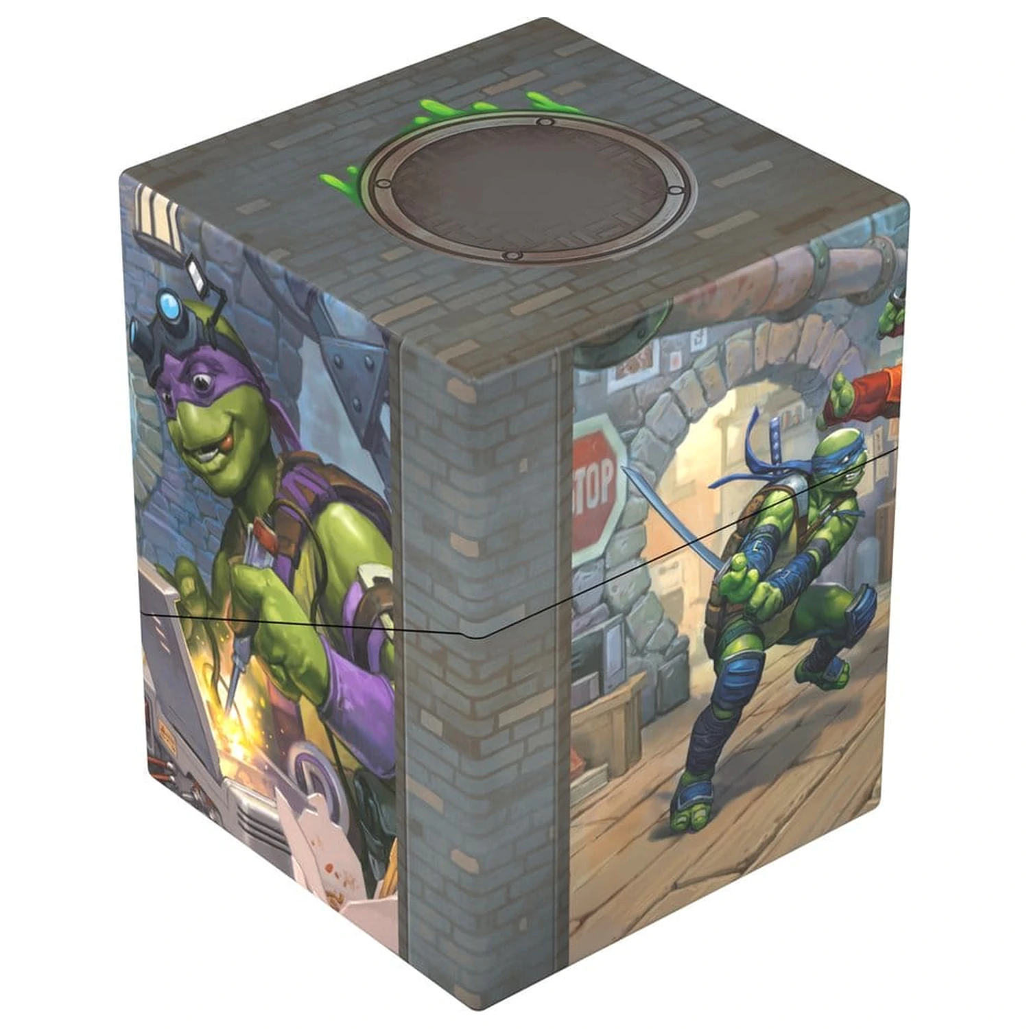 Ultimate Guard RTE Boulder 100+ Magic: The Gathering | Teenage Mutant Ninja Turtles - Turtle Lair produktová fotografia
