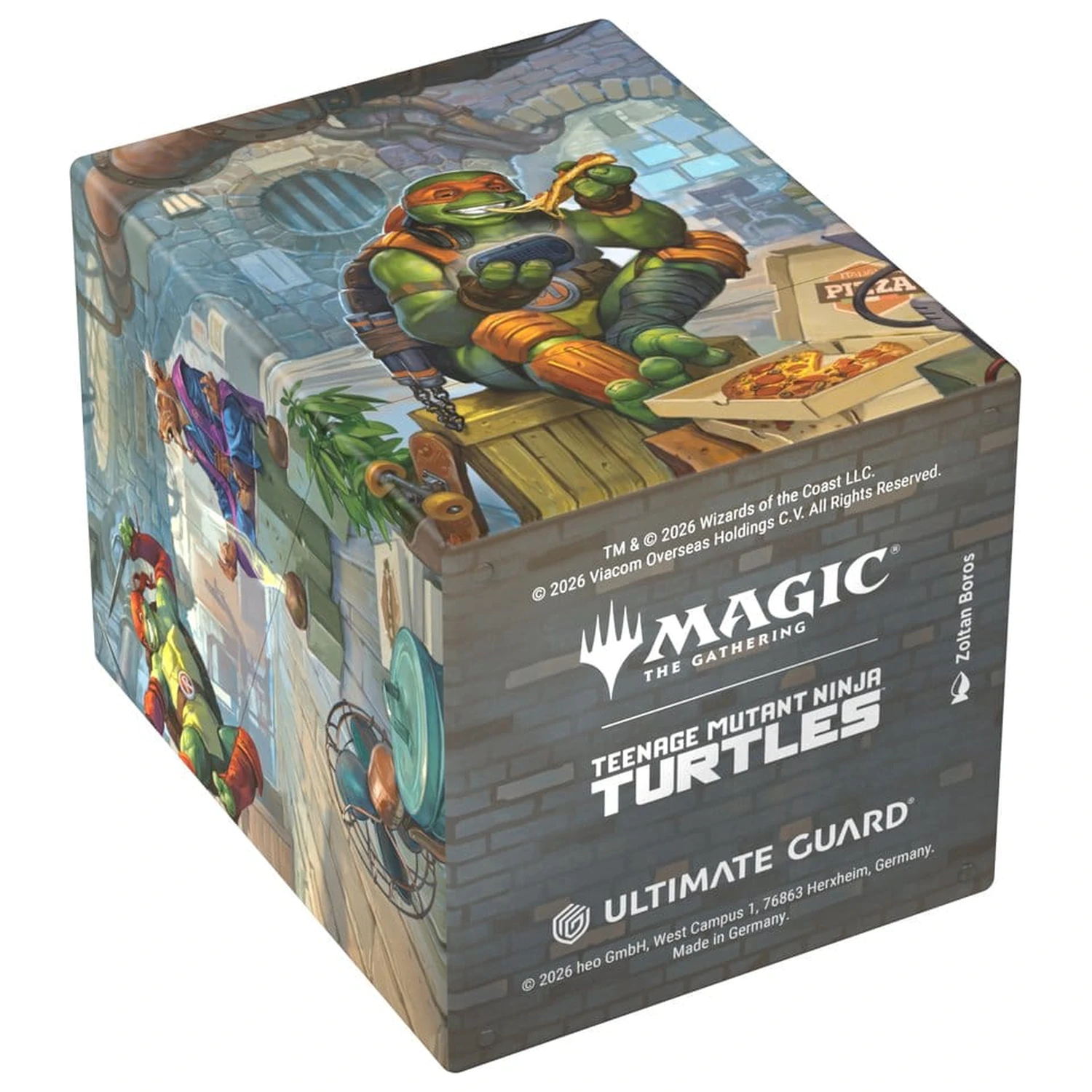 Ultimate Guard RTE Boulder 100+ Magic: The Gathering | Teenage Mutant Ninja Turtles - Turtle Lair produktová fotografia