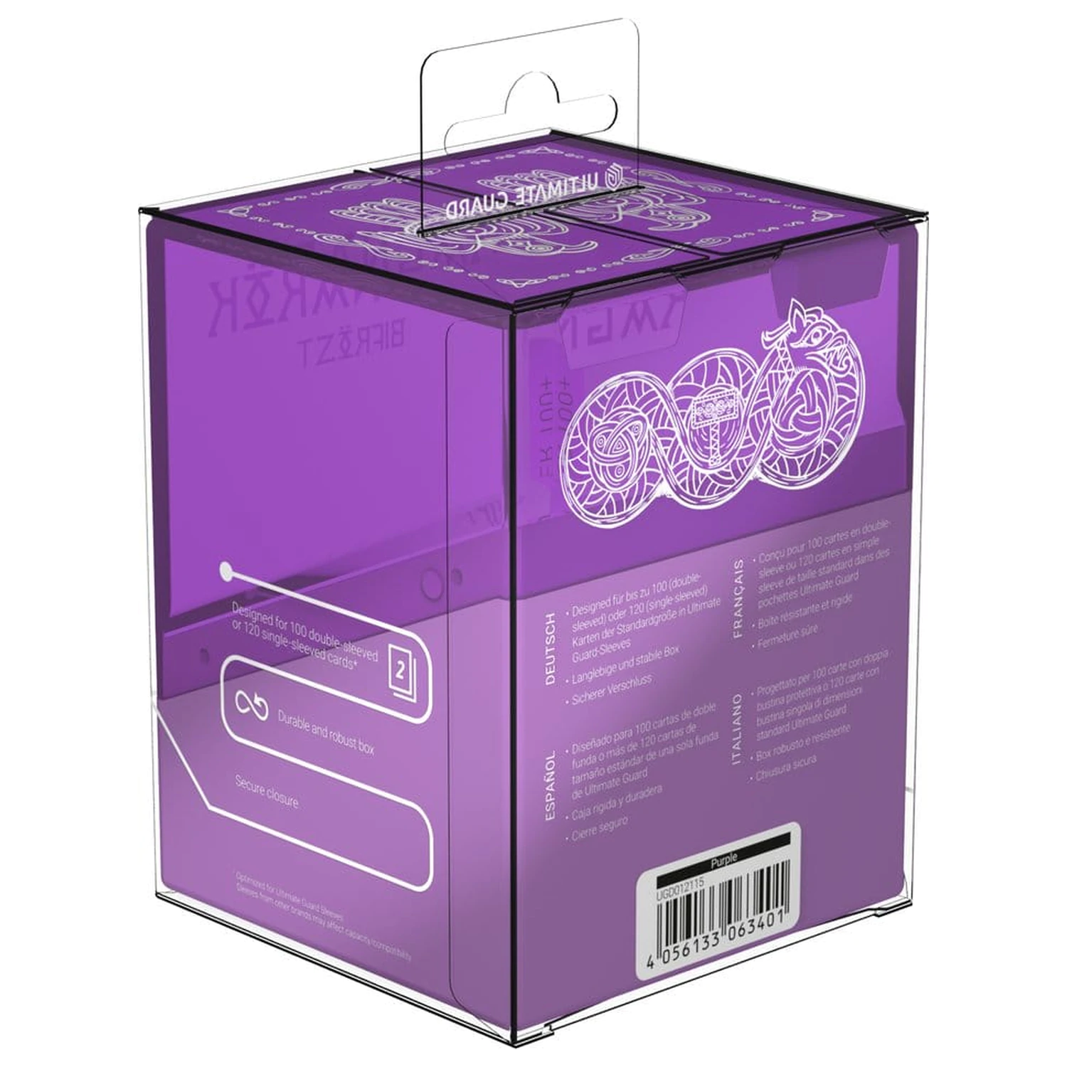 Ultimate Guard Boulder 100+ "Ragnarök" - Bifröst Purple produktová fotografia