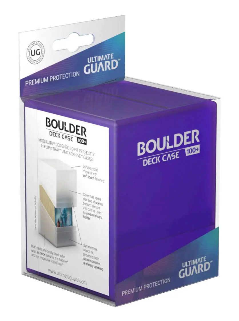 Ultimate Guard Boulder Deck Case 100+ Standard Size Amethyst termékfotó