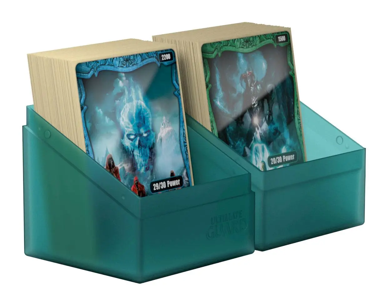 Ultimate Guard Boulder Deck Case 100+ kartové v normálnom prevedení v malachite farbe termékfotó