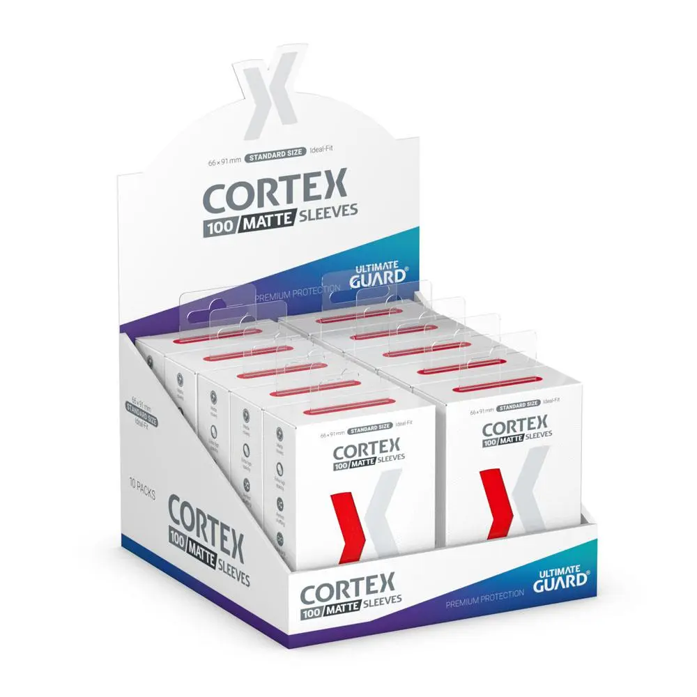 Ultimate Guard Cortex Standard Size Matte Red obaly na karty (100) termékfotó