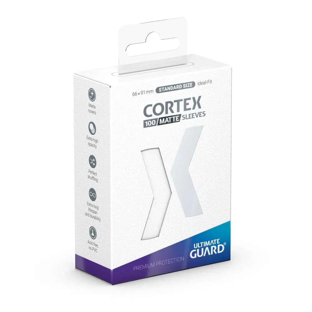 Ultimate Guard Cortex Sleeves Standard Size Matte White (100) termékfotó