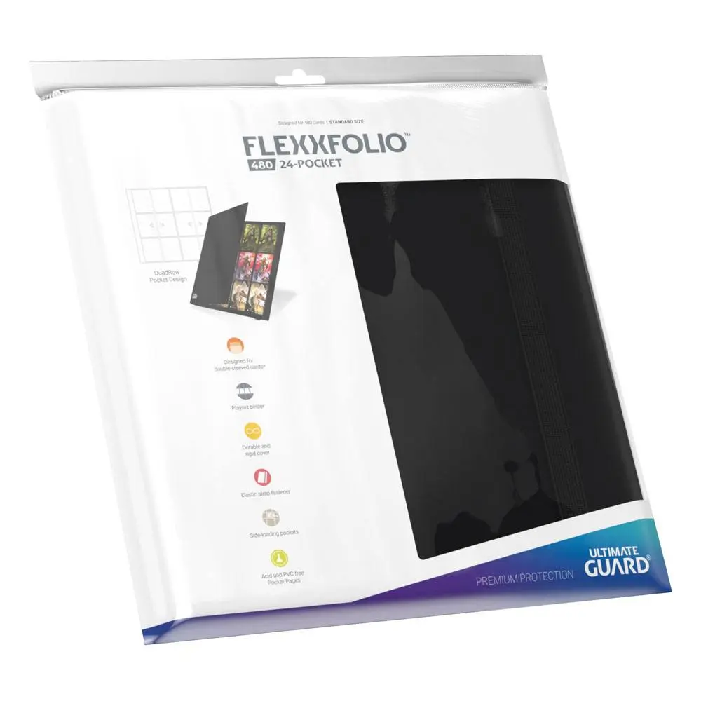 Ultimate Guard Flexxfolio 480 - 24-Pocket (Quadrow) - Black termékfotó