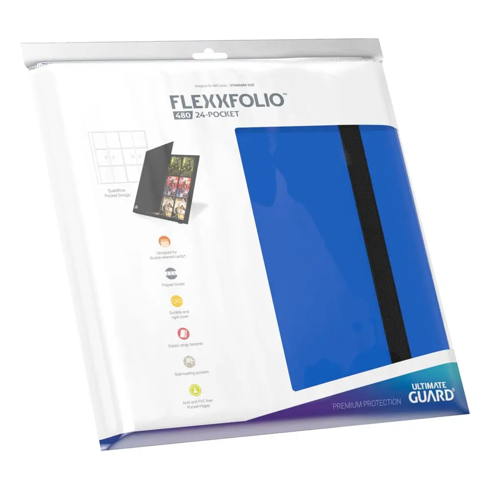 Ultimate Guard Flexxfolio 480 - 24-vreckový (Quadrow) - Modrá termékfotó