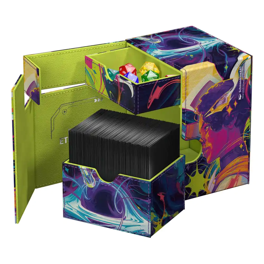 Ultimate Guard Flip'n'Tray 133+ Xenoskin Magic: The Gathering "Edge of Eternities" - Haliya and Tezzeret produktová fotografia
