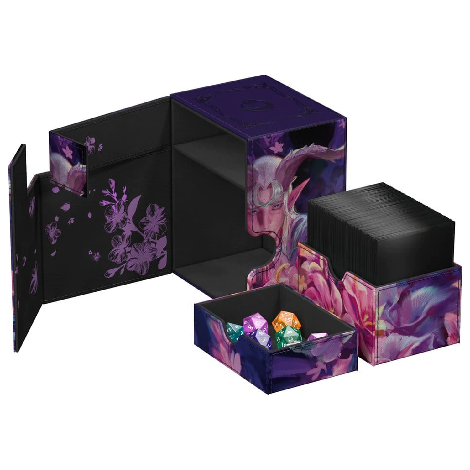 Ultimate Guard Flip'n'Tray 133+ Xenoskin Magic: The Gathering "Lorwyn Eclipsed" - Dawnhand Eulogist produktová fotografia