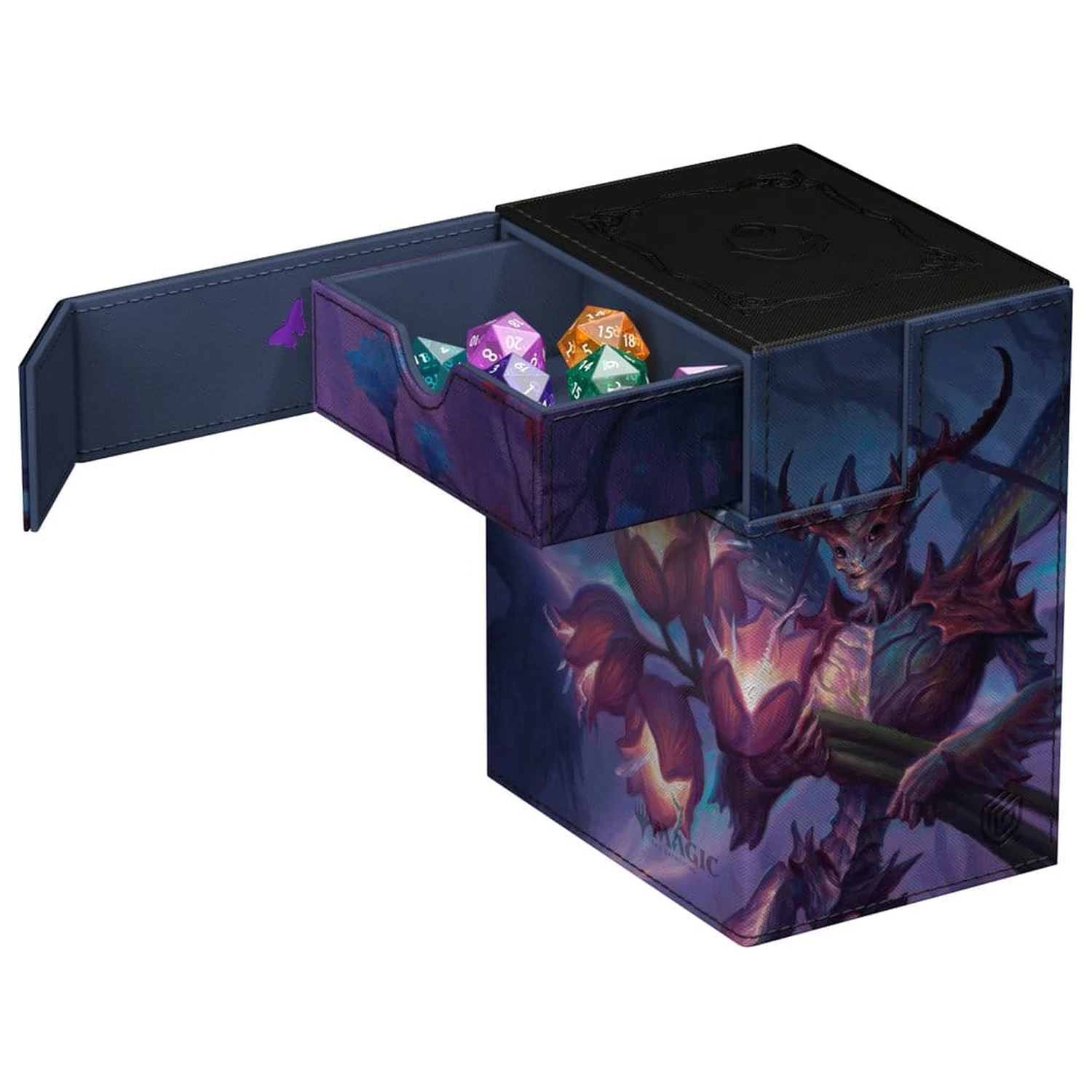 Ultimate Guard Flip'n'Tray 133+ Xenoskin Magic: The Gathering "Lorwyn Eclipsed" - Bitterbloom Bearer produktová fotografia