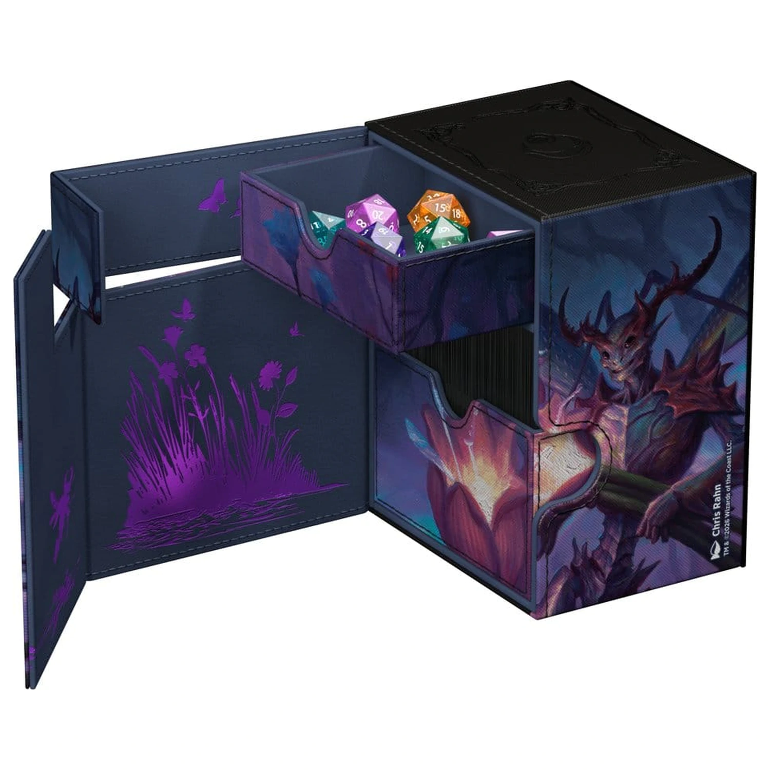 Ultimate Guard Flip'n'Tray 133+ Xenoskin Magic: The Gathering "Lorwyn Eclipsed" - Bitterbloom Bearer produktová fotografia