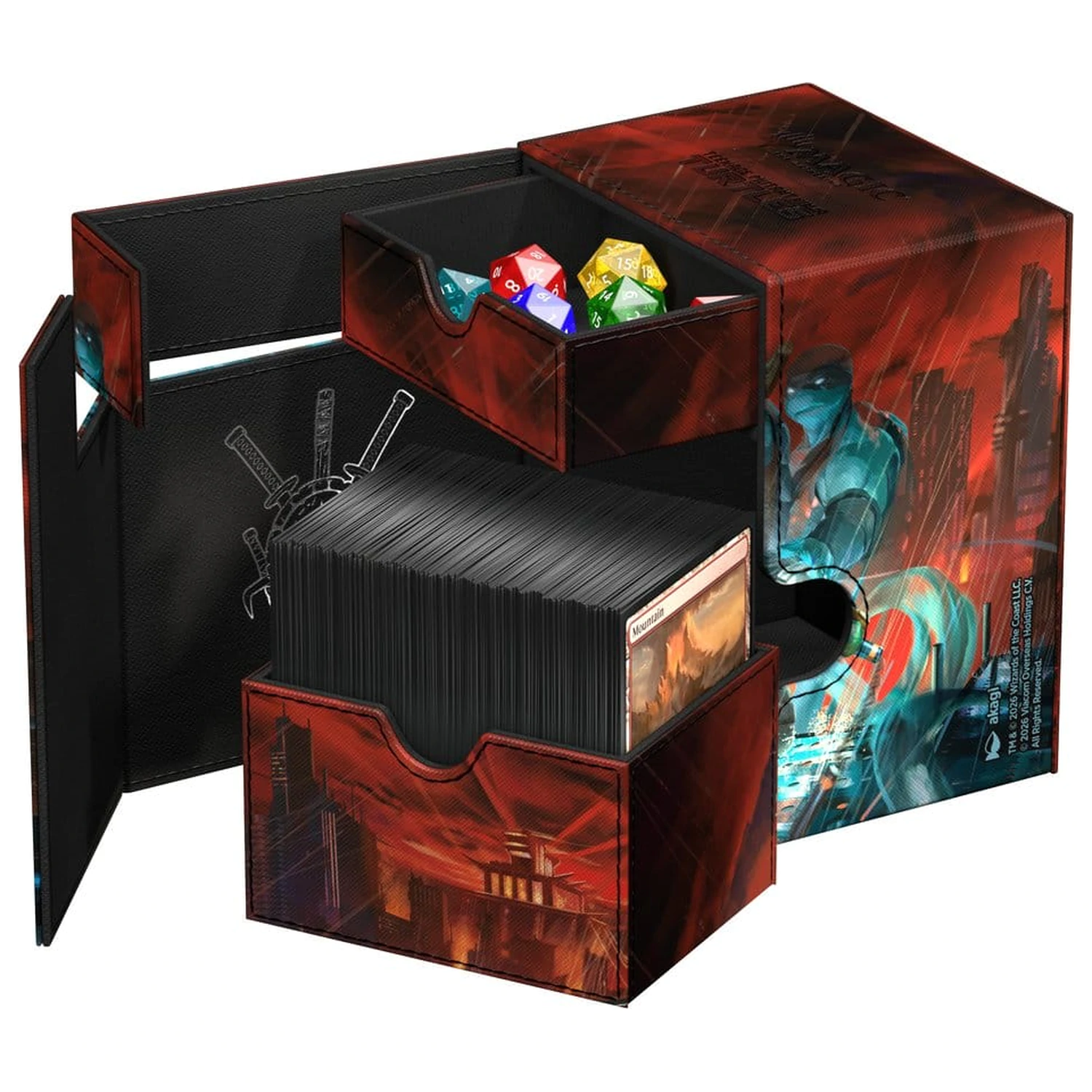 Ultimate Guard Flip'n'Tray 133+ Xenoskin Magic: The Gathering | Teenage Mutant Ninja Turtles - Last Ronin produktová fotografia