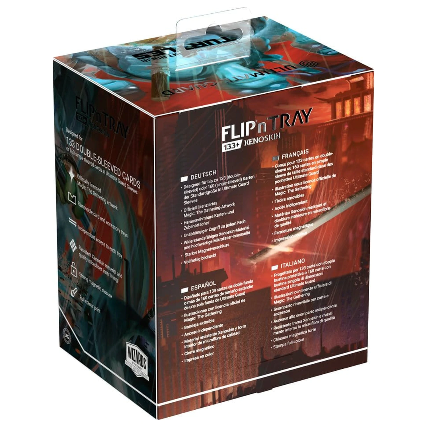 Ultimate Guard Flip'n'Tray 133+ Xenoskin Magic: The Gathering | Teenage Mutant Ninja Turtles - Last Ronin produktová fotografia