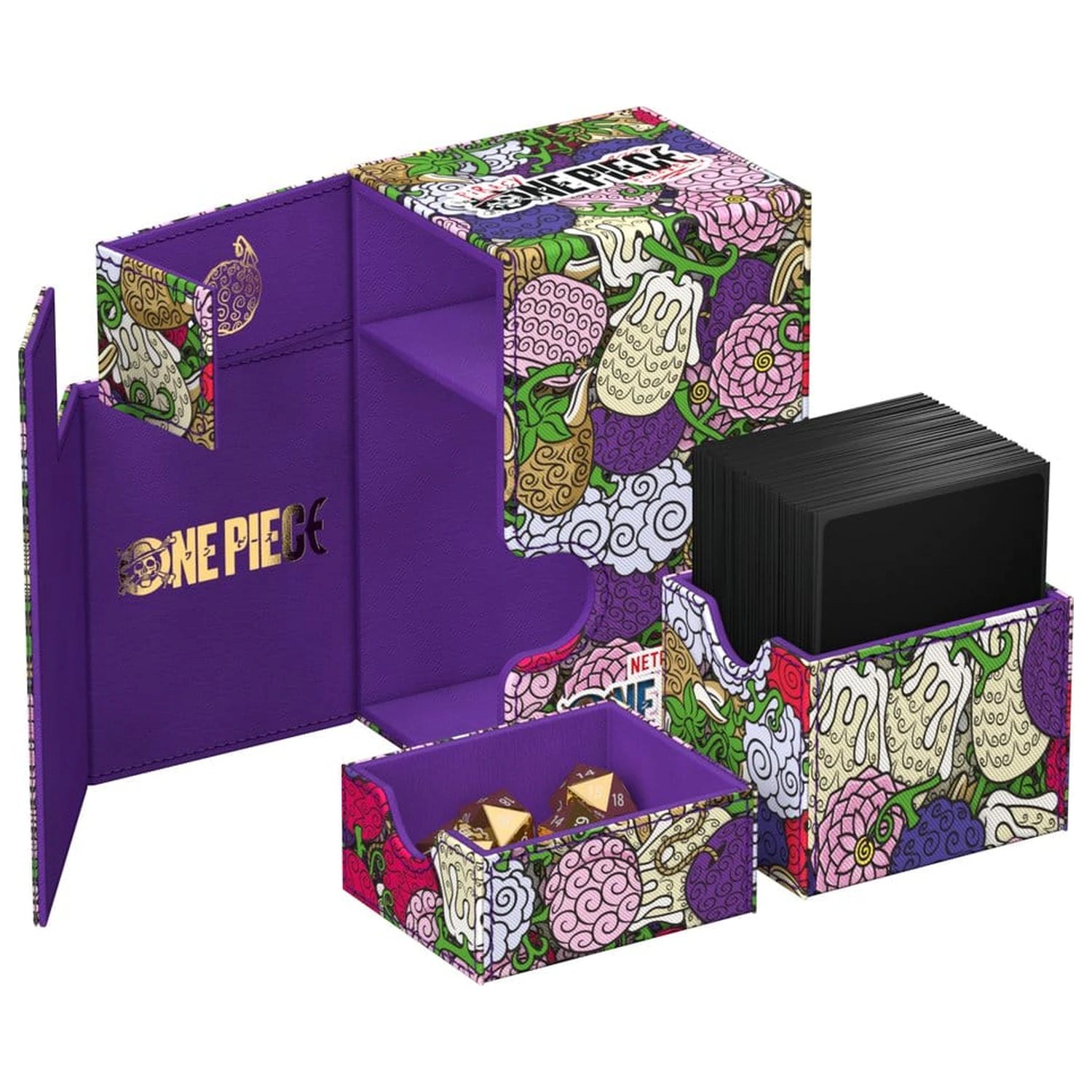 Ultimate Guard Flip'n'Tray 80+ Xenoskin One Piece - Devil Fruits produktová fotografia