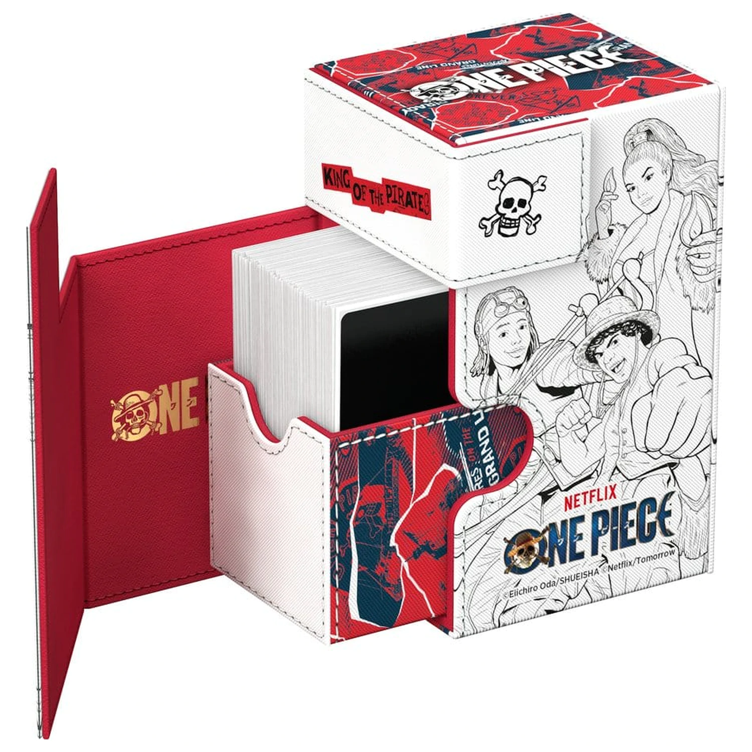 Ultimate Guard Flip'n'Tray 80+ Xenoskin One Piece - Sketch produktová fotografia