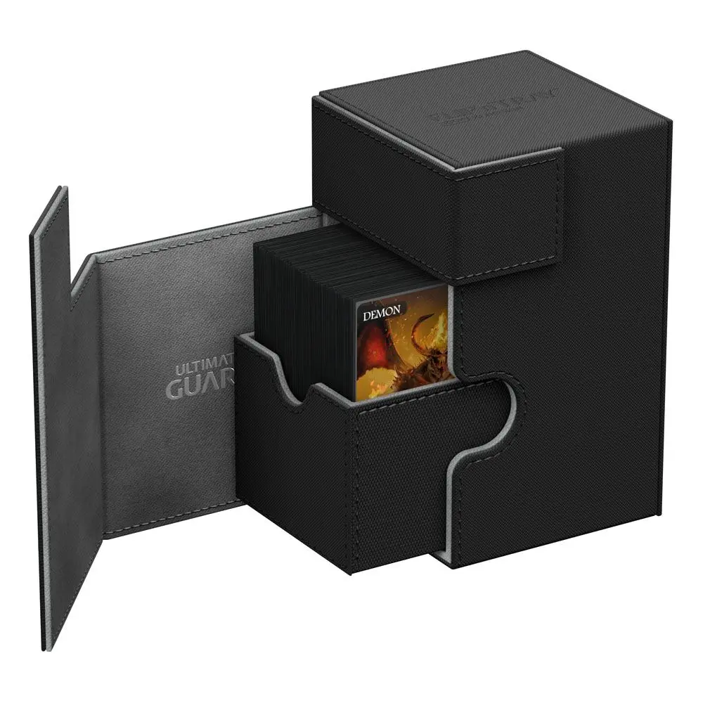 Ultimate Guard Flip'n'Tray Puzdro na balíček 100+ Standard Size XenoSkin Black produktová fotografia