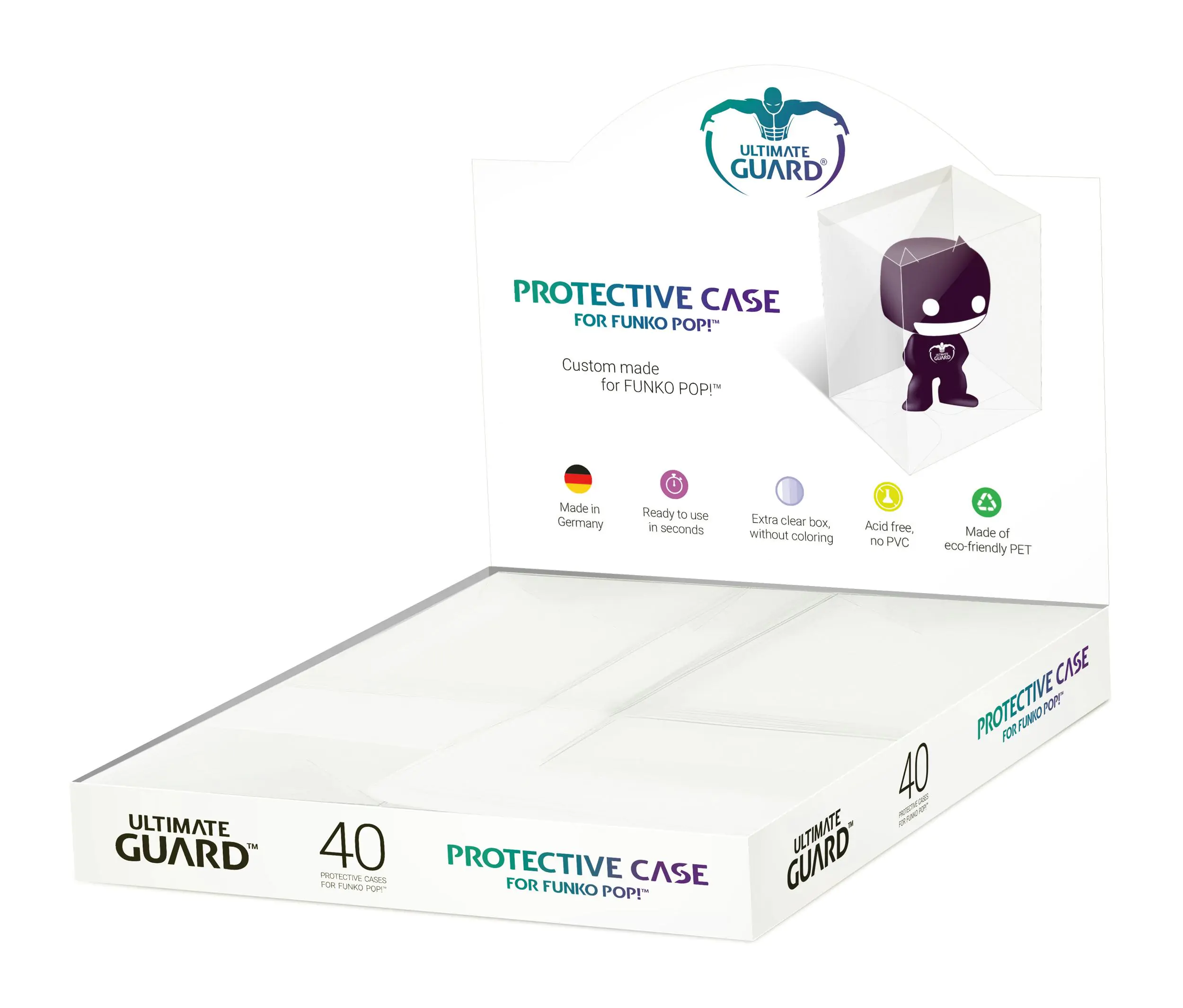 Ultimate Guard ochranné puzdro pre Funko POP! figúrky 40 kusov produktová fotografia