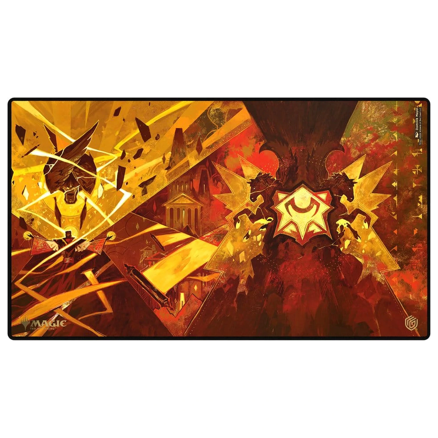 Ultimate Guard Play-Mat Magic: The Gathering "Secrets of Strixhaven" - Lorehold produktová fotografia