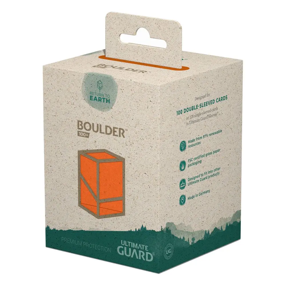 Ultimate Guard Return To Earth Boulder Obal na karty 100+ Standard Size Oranžová produktová fotografia