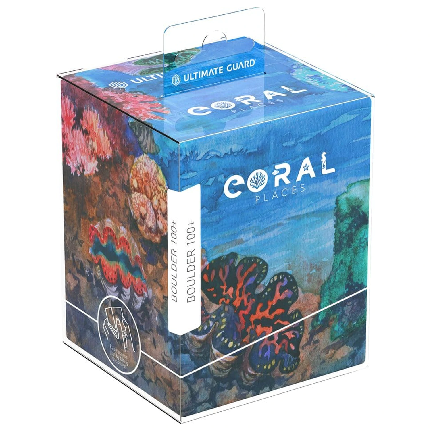 Ultimate Guard RTE Boulder 100+ Coral Places - Seablue Hush produktová fotografia